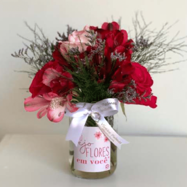 Arranjo Mensageiro 04 - Eu Vejo Flores em Você